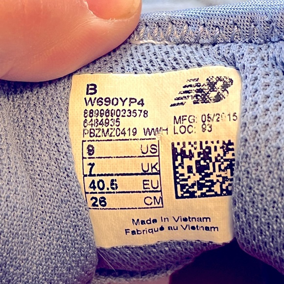 New Balance Women’s Size 9 Speed Ride  690v Running Shoes Blue Orange Pink - Picture 9 of 12